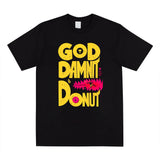 Dungeon Crawler Carl T-Shirt Goddamnit Donut Sci-Fi Book Lover Tee