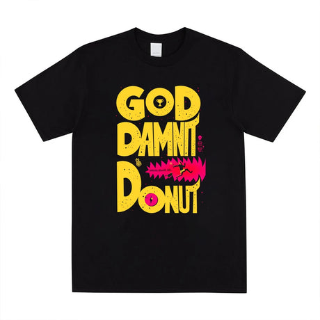 Dungeon Crawler Carl T-Shirt Goddamnit Donut Sci-Fi Book Lover Tee