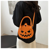 Jack'o'Lantern Halloween Pumpkin Bag