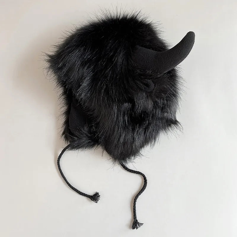 Furry Beast Ear Warmer Hats