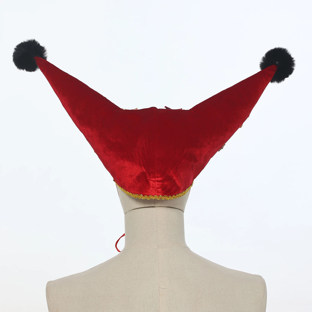 Jester Clown Hat Carnival Circus Costume Halloween Book Week Dress-Up Hats