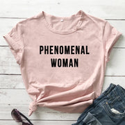 PHENOMENAL WOMAN Cotton T-Shirt