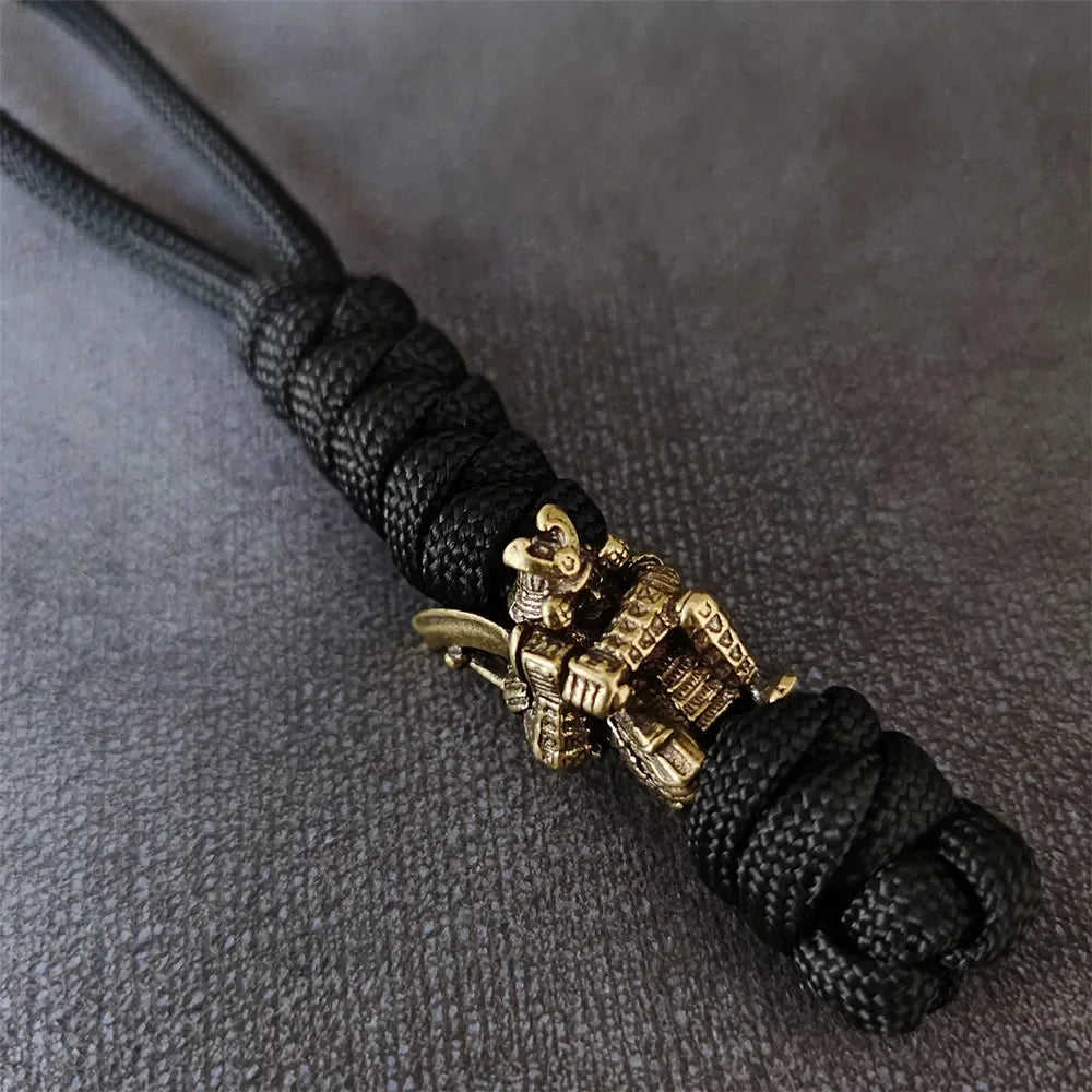 Warriror Helmets Paracord Beads Lanyard Dreadlock Beard Bead