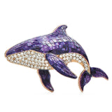 Whale Brooches