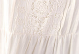Tilly's Embroidered White Cotton Summer Dress