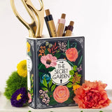 Ceramic Book Vase Bookshelf Decor for Book Lovers