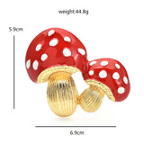 Mushroom Brooch