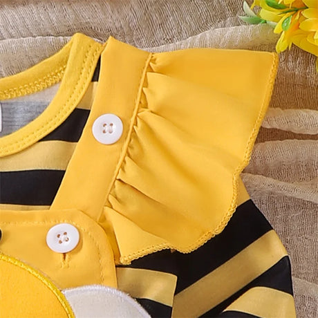 Ladybug and Bumble Bee Baby Girl Outfits
