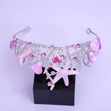 Mermaid Marina's Crown Seashell Starfish Tiaras