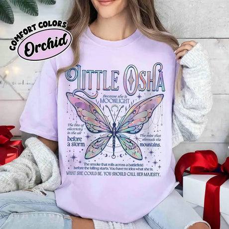 Little Osha Butterfly T-Shirt Quicksilver Book Lovers Tee