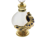 Peacock Perfume Bottle Refillable Essential Oils Potions Bottle