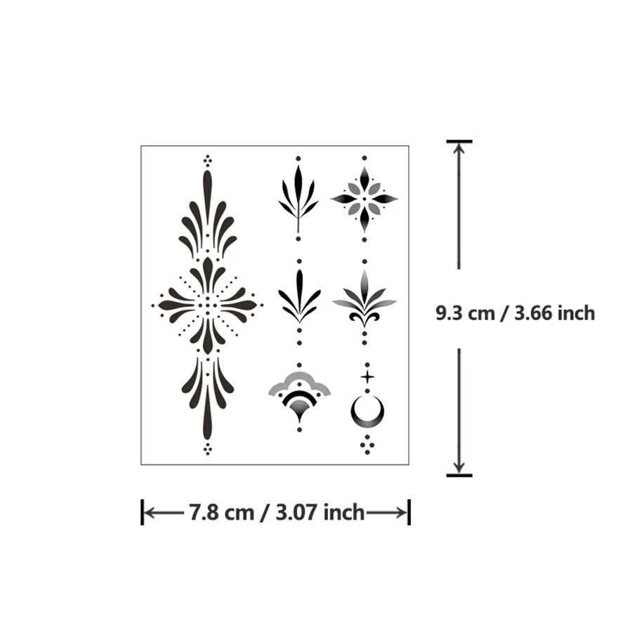Mehndi Design Ramadan Temporary Tattoos