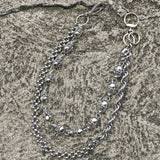 Skull Pocket Punk Wallet Chain Stainless Steel