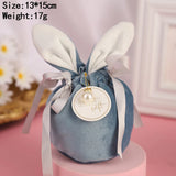 Easter Bunny Bags Velvet Rabbit Ears Gift Packing Chocolate Candy Bags