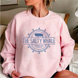 Widow's Bay Horror TV Series Unisex Sweatshirt The Salty Whale of Widow's Bay Seafood Restaurant Bar Pub
