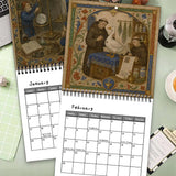 2027 Weird Kingdom Medieval Wall Calendar 12 Months Wall Hanging Calendar