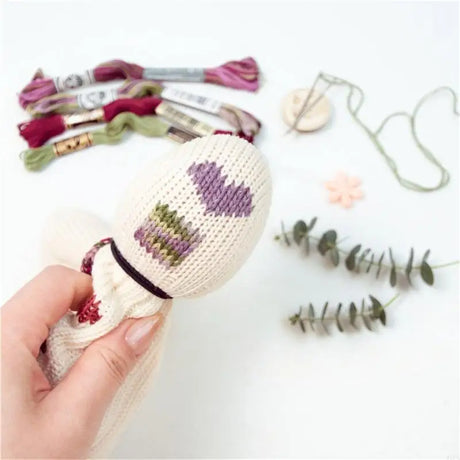 Knitting Repair Set Darning Mushroom and Egg Knitting Aid