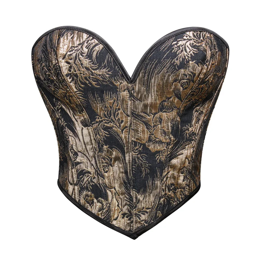 Golden Swan Overbust Corsets Bustiers