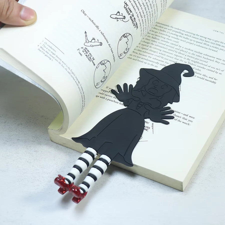 Squished Wicked Witch of the East's Ruby Red Heels Bookmark