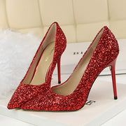 Magical Glittery High Heels in EIGHT Colours