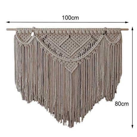 Big Macrame Wall Hanging Tapestry Bohemian Handwoven Tapestry For Home Decor