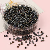 2 3 4mm Metallic Plated Glass Seed Beads Round Japanese Miyuki Seedbeads Loose Spacer Beads for Jewerly Making DIY Needlework