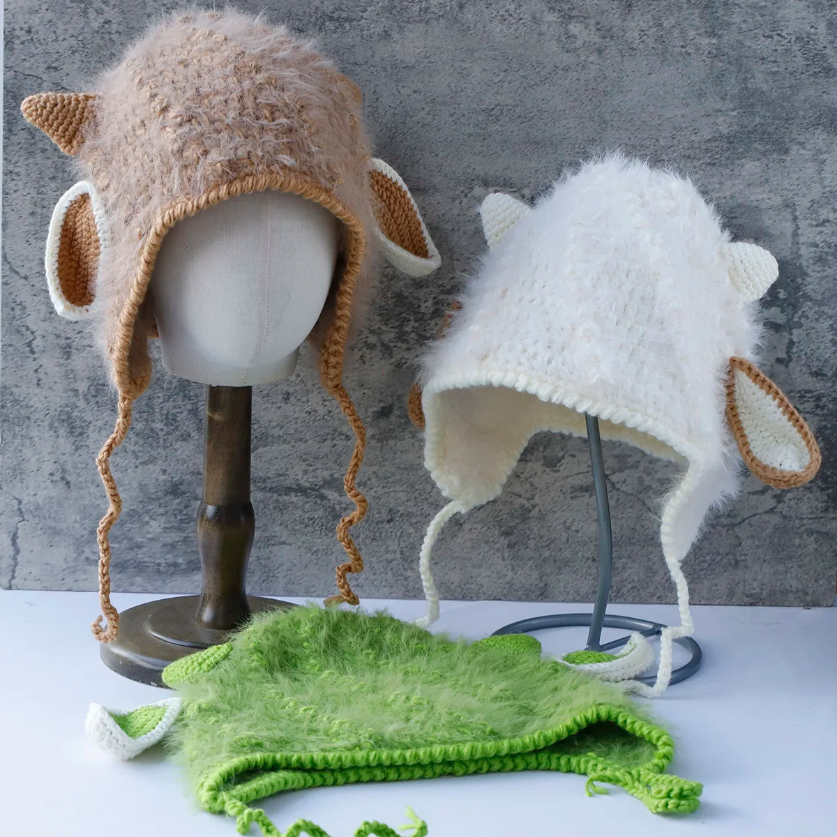 Winter Forest Folk Hats