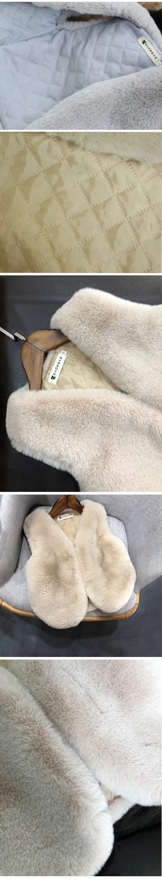 Baby Girls Faux Fur Vest Winter Outfits Kids Warm Sleeveless Coat Infant Toddler 6M-7Y Outerwear