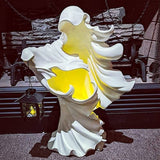 Halloween Ghost Lantern Resin Statue