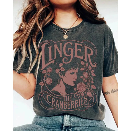 Linger The Cranberries Band Style T-shirt