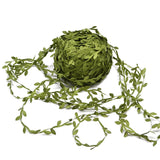 10 Meter Silk Leaf-Shaped Handmake Artificial Vine Leaves DIY Wreath Gift Scrapbooking Craft