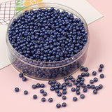 2 3 4mm Metallic Plated Glass Seed Beads Round Japanese Miyuki Seedbeads Loose Spacer Beads for Jewerly Making DIY Needlework