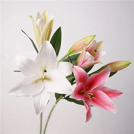 Lily Flower 86CM Artificial Flower Arrangement