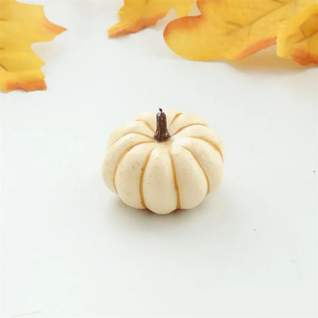 9pcs Mini Artificial Halloween Pumpkin Decor DIY Craft Home Party Decoration