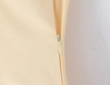 Laced Back Satin Sling Slip Dress Layering Piece