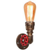 Industrial Water Pipe Wall Lights Lamp Sconce Lighting