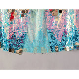 Shiny Rainbow Sequin Cloak Halloween Children's Dress Up Cape
