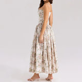 Olivietta's Floral Print Midi Sundress