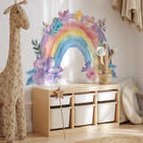 Large Rainbow Wall Sticker Childrens Room Mural