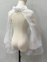 Chiffon Full Sleeves Shoulder Neck Covers Cosplay Dance Performance Wear