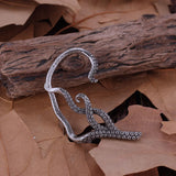 Stainless Steel Octopus Tentacles Non-piercing Ear Cuffs