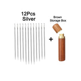 Easy Thread Needle Kit Stainless Steel Sewing DIY Tool