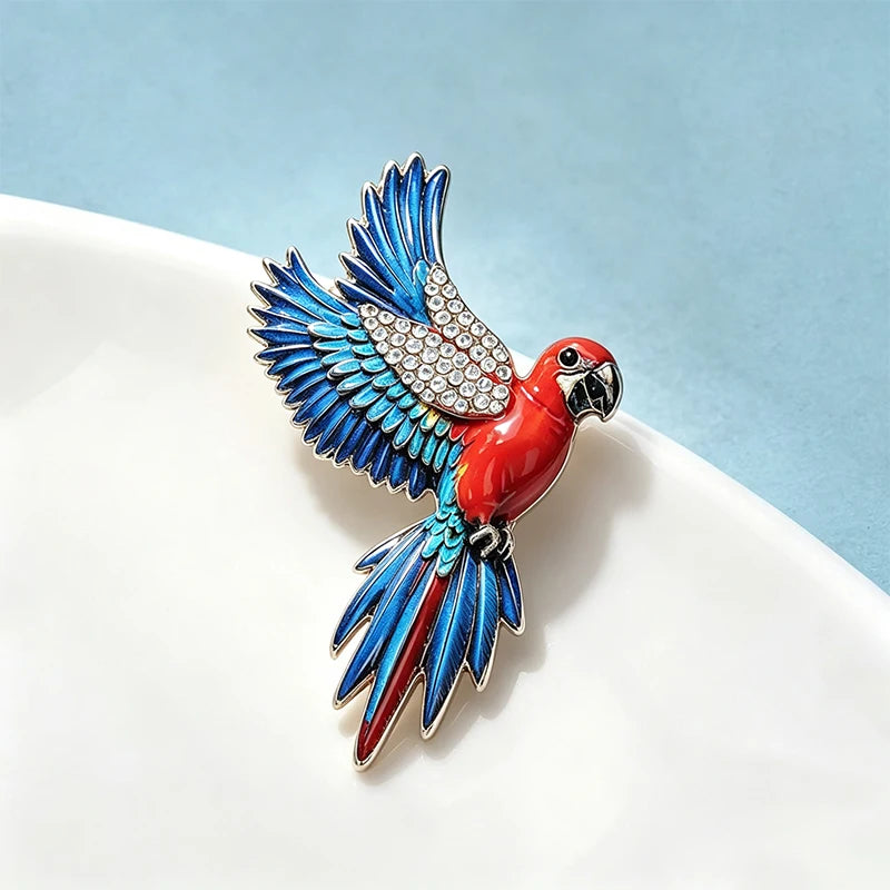 Parrot Brooch