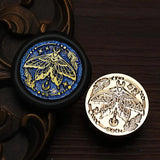 Insect Shaped Wax Seal Stamps Copper Head Embossed Sealing Stamp For DIY Cards Scrapbooking Wedding Invitation Decor ﻿