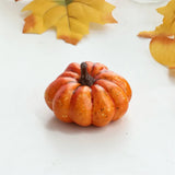 9pcs Mini Artificial Halloween Pumpkin Decor DIY Craft Home Party Decoration