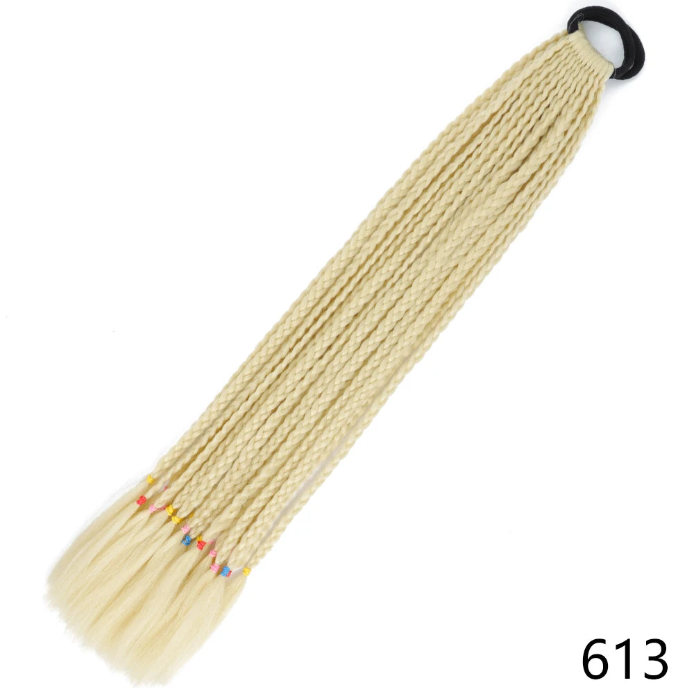 Long Braided Ponytail Hair Extensions 60CM