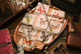 Vintage Big Butterfly RUB ON Transfer Stickers Scrapbooking DIY Craft Supplies Junk Journaling