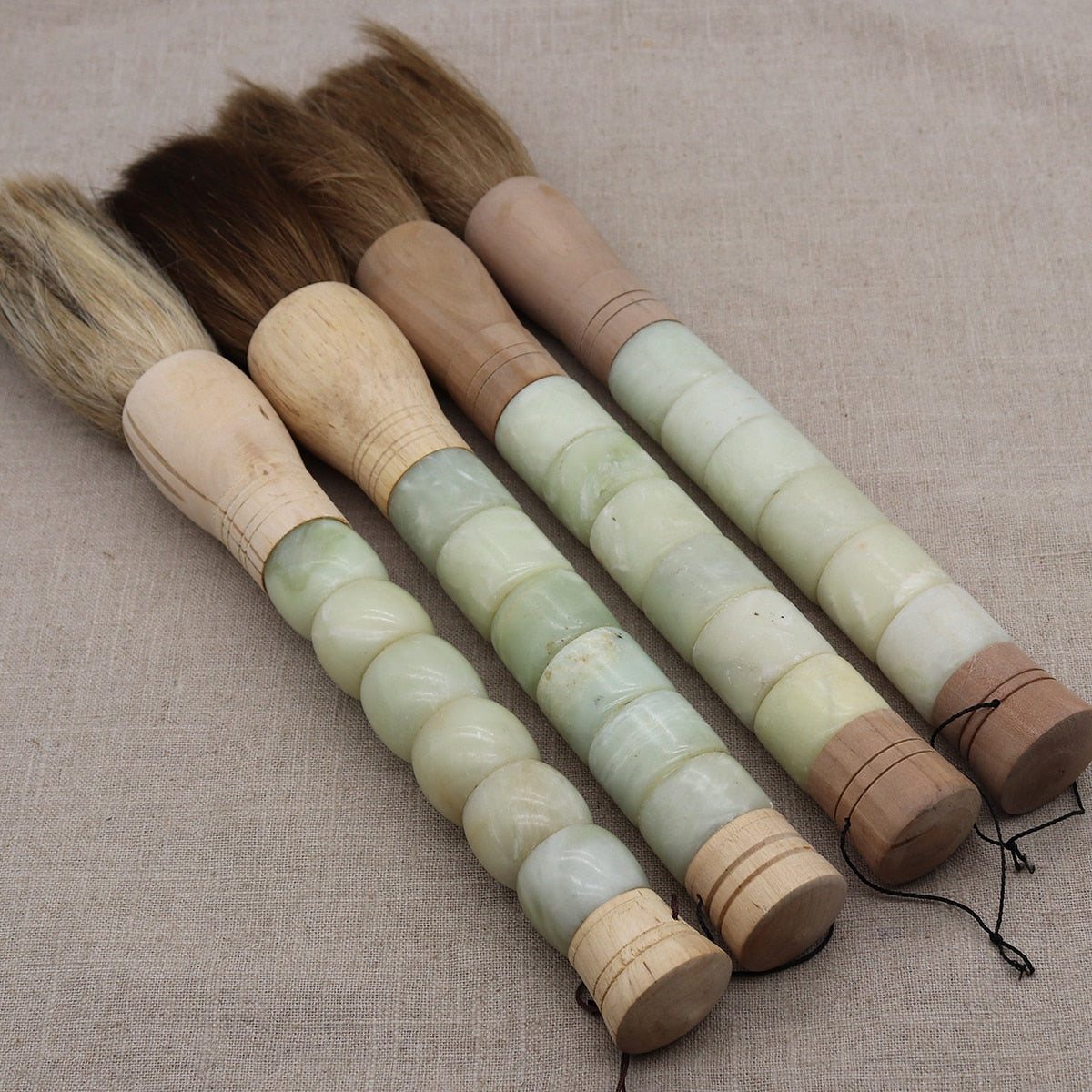 Decorative Stone Calligraphy Artist's Brush