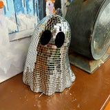 Halloween Disco Ghost Mirror Ball Decor