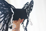 Black or White Butterfly Wings Costume